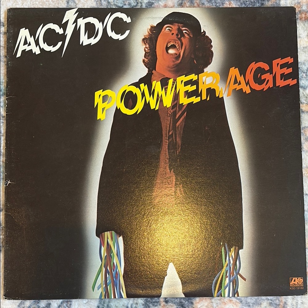 AC/DC Powerage Vinyl Record